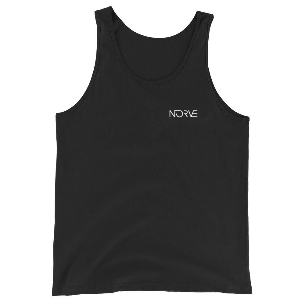 Norve Gym Fitness Tank Top - Black